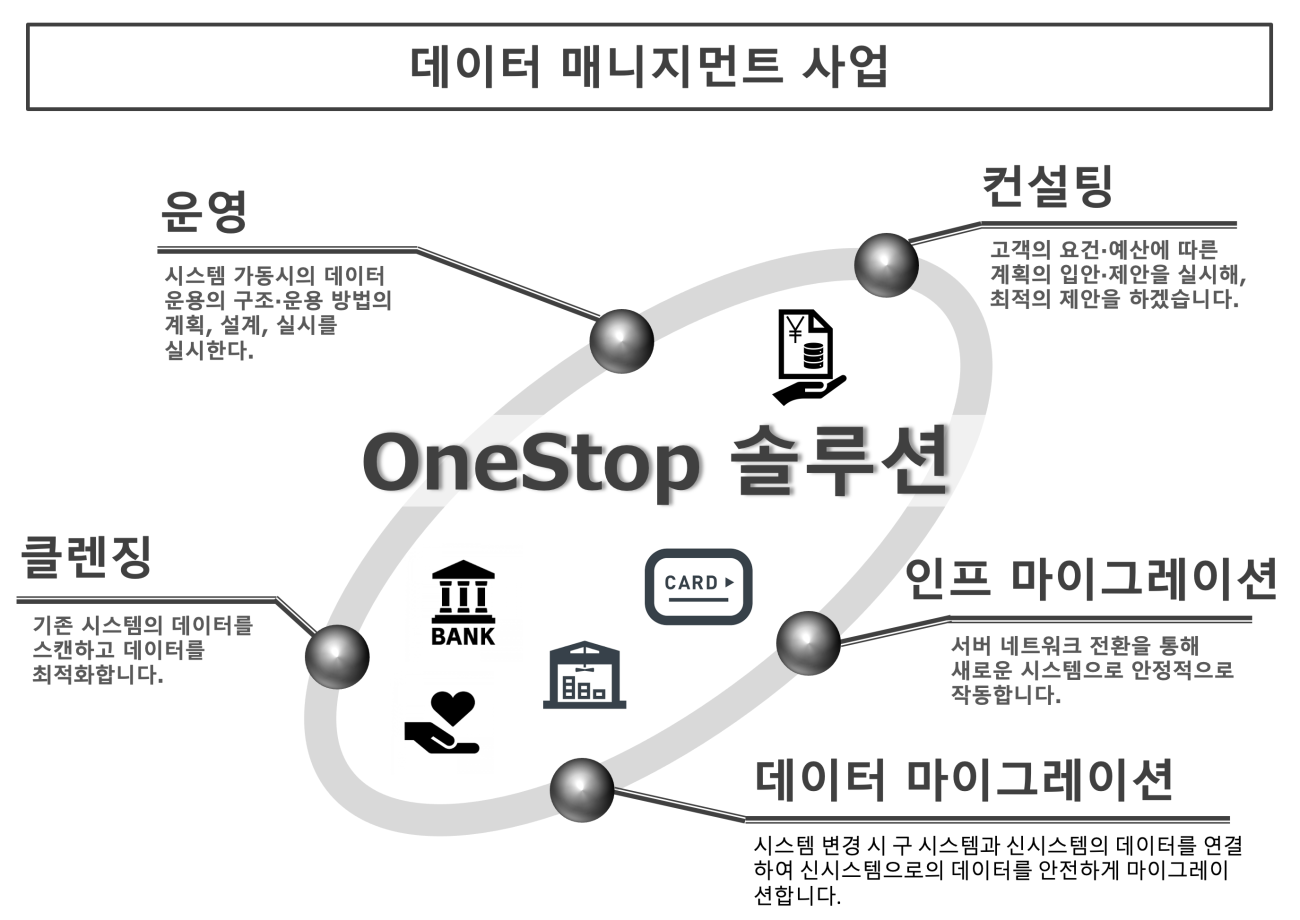 데이터 매니지먼트 사업